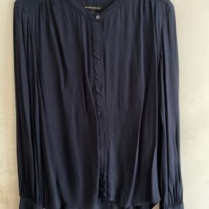Banana Republic Navy Blouse